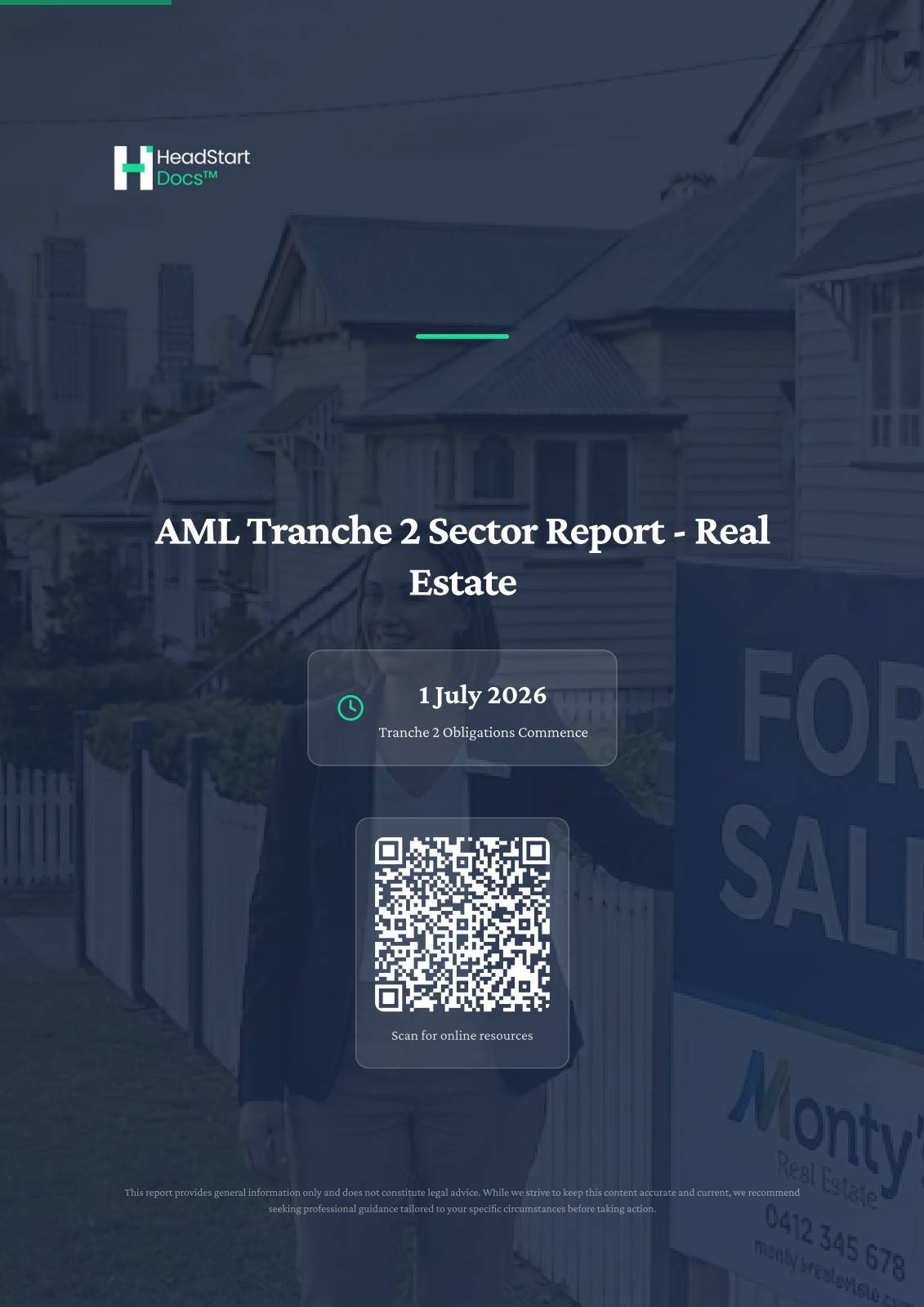 Real Estate Sector Report Cover